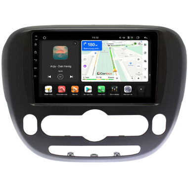 Kia Soul 2 2013-2019 (с климат-контролем, матовая) Canbox H-Line 4792-9390 на Android 14 (4G-SIM, 4/64, DSP, QLed)