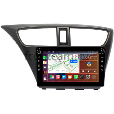 Honda Civic 9 5D 2011-2015 (левый руль, хэтчбэк) Canbox H-Line 7802-9-0108 Android 10 (4G-SIM, 4/32, DSP, IPS) С крутилками