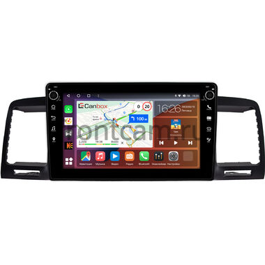 Toyota Corolla (E120/E130) 2003-2007 (правый руль, черная) Canbox H-Line 7802-9-0752 на Android 10 (4G-SIM, 4/32, DSP, IPS) С крутилками