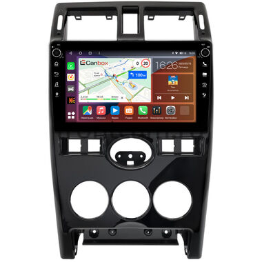 Lada Priora 2007-2013 (черная, глянцевая) Canbox H-Line 7802-9-0990 на Android 10 (4G-SIM, 4/32, DSP, IPS) С крутилками