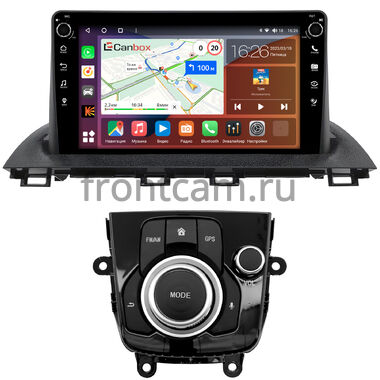 Mazda 3 (BM), Axela 3 (2013-2019) Canbox H-Line 7802-9-1277 на Android 10 (4G-SIM, 4/32, DSP, IPS) С крутилками