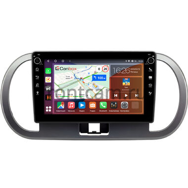 Nissan Moco 2 (2006-2011) (темно-серая) Canbox H-Line 7802-9-1730 на Android 10 (4G-SIM, 4/32, DSP, IPS) С крутилками