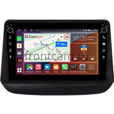 Chevrolet Onix 2, Orlando 2, Kovoz 2020-2022 (China) (глянцевая) Canbox H-Line 7802-9-2243 на Android 10 (4G-SIM, 4/32, DSP, IPS) С крутилками