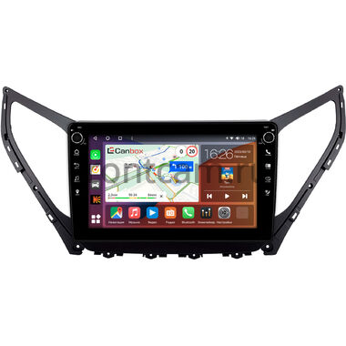 Hyundai Grandeur 5 2014-2016 Canbox H-Line 7802-9-3246 на Android 10 (4G-SIM, 4/32, DSP, IPS) С крутилками