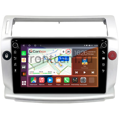 Citroen C4 (2004-2011) Canbox H-Line 7802-9-814 на Android 10 (4G-SIM, 4/32, DSP, IPS) С крутилками