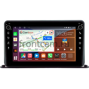 Canbox H-Line 7802-9191 на Android 10 (4G-SIM, 4/32, DSP, IPS) С крутилками для установки на торпедо