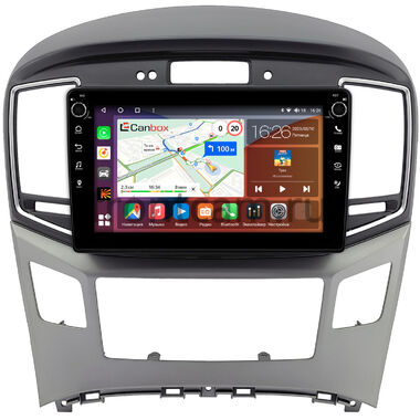 Hyundai H1 2, Grand Starex 2015-2021 (с сохранением часов) Canbox H-Line 7803-9-0144 Android 10 (4G-SIM, 4/64, DSP, IPS) С крутилками