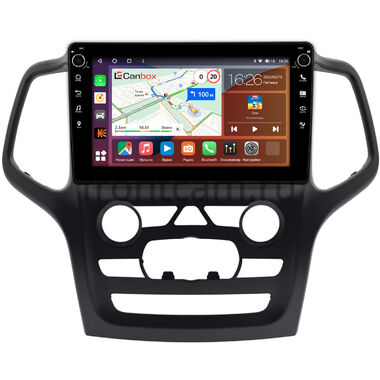 Jeep Grand Cherokee 4 (WK2) 2013-2022 (Тип B) Canbox H-Line 7803-9-0360 на Android 10 (4G-SIM, 4/64, DSP, IPS) С крутилками