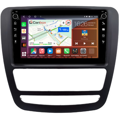 JAC T6 (2015-2024) (черная) Canbox H-Line 7803-9-0550 на Android 10 (4G-SIM, 4/64, DSP, IPS) С крутилками