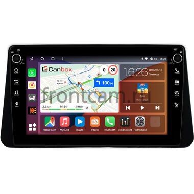 Nissan Micra (K14) 2017-2024, Kicks 2016-2026 Canbox H-Line 7803-9-0814 на Android 10 (4G-SIM, 4/64, DSP, IPS) С крутилками