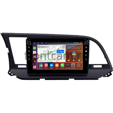 Hyundai Elantra 6 (AD) 2015-2019 (для авто без камеры) Canbox H-Line 7803-9020 на Android 10 (4G-SIM, 4/64, DSP, IPS) С крутилками