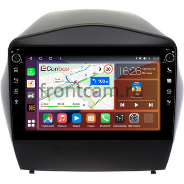 Hyundai ix35, Tucson 2 2009-2015 (для авто без камеры) Canbox H-Line 7803-9088 на Android 10 (4G-SIM, 4/64, DSP, IPS) С крутилками