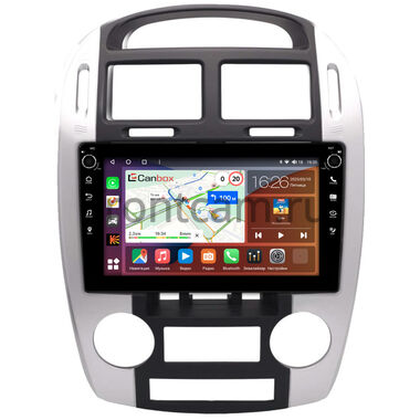 Kia Cerato 2003-2009 (для авто с климат-контролем) Canbox H-Line 7804-9-1575 на Android 10 (4G-SIM, 6/128, DSP, IPS) С крутилками