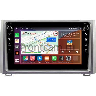 Toyota Tundra 2 (2013-2021) (серебро) Canbox H-Line 7804-9-0655 на Android 10 (4G-SIM, 6/128, DSP, IPS) С крутилками