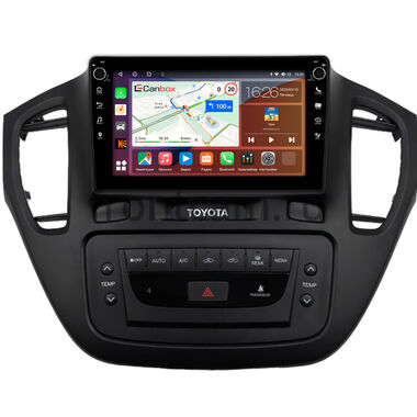 Toyota Highlander (U20), Kluger (XU20) 2000-2007 (черная) Canbox H-Line 7804-9-1561 на Android 10 (4G-SIM, 6/128, DSP, IPS) С крутилками
