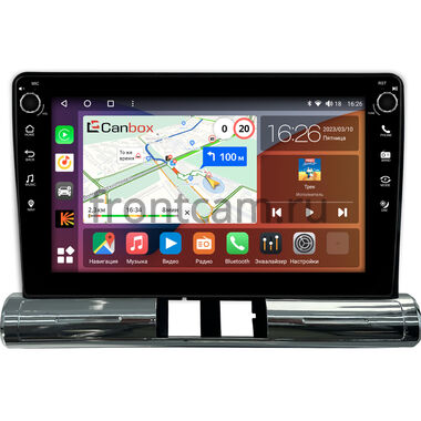 Citroen C3 3 2016-2024 (для авто без цветного экрана) Canbox H-Line 7804-9-1578 на Android 10 (4G-SIM, 6/128, DSP, IPS) С крутилками