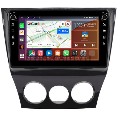 Mazda RX-8 2008-2012 (глянцевая) Canbox H-Line 7804-9-234 на Android 10 (4G-SIM, 6/128, DSP, IPS) С крутилками