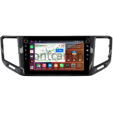 Volkswagen Teramont 2016-2020 (Китайский рынок) (глянцевая) Canbox H-Line 7806-10-054 на Android 10 (4G-SIM, 4/32, DSP, QLed) С крутилками