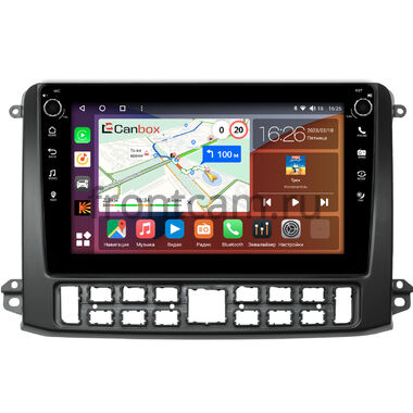 GAZ Газел НН (Gazele NN) (черная) Canbox H-Line 7806-10-0551 на Android 10 (4G-SIM, 4/32, DSP, QLed) С крутилками