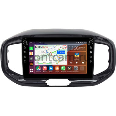 Kia KX1 (2018-2024) (глянцевая) Canbox H-Line 7806-10-1460 на Android 10 (4G-SIM, 4/32, DSP, QLed) С крутилками