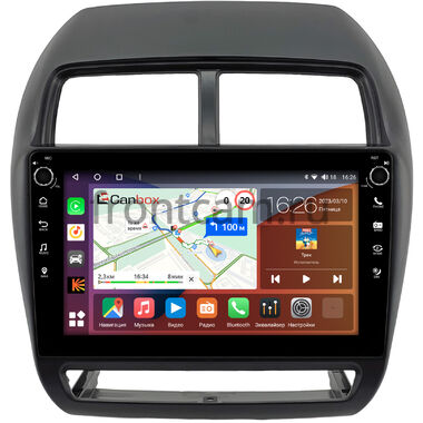 Mitsubishi ASX, Outlander Sport, RVR 3 2016-2024 Canbox H-Line 7806-10-1530 на Android 10 (4G-SIM, 4/32, DSP, QLed) С крутилками