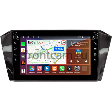 Volkswagen Passat B8 2014-2023 Canbox H-Line 7806-10-2758 на Android 10 (4G-SIM, 4/32, DSP, QLed) С крутилками