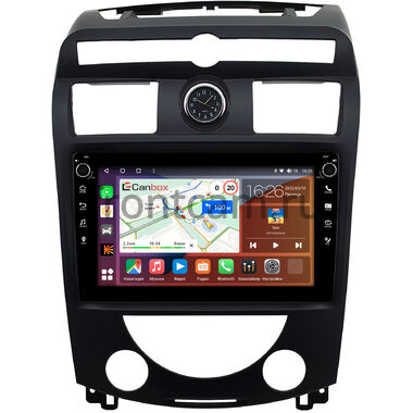 SsangYong Rexton 2 2006-2012 (с часами) Canbox H-Line 7806-10-3540 на Android 10 (4G-SIM, 4/32, DSP, QLed) С крутилками
