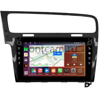 Volkswagen Golf 7 (2012-2020) (глянцевая) Canbox H-Line 7806-10-469 на Android 10 (4G-SIM, 4/32, DSP, QLed) С крутилками