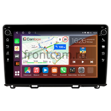 Honda Fit 4, Jazz 4 2020-2024 Canbox H-Line 7807-10-0162 на Android 10 (4G-SIM, 4/64, DSP, QLed) С крутилками
