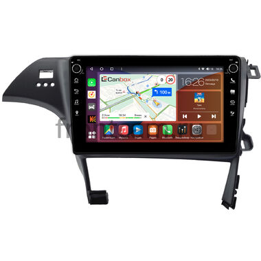Toyota Prius 3 (XW30) 2009-2015 (левый руль) Canbox H-Line 7807-10-0621 на Android 10 (4G-SIM, 4/64, DSP, QLed) С крутилками