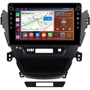 Hyundai Elantra 5 (MD), Avante 5 2010-2015 Canbox H-Line 7807-10-1369 на Android 10 (4G-SIM, 4/64, DSP, QLed) С крутилками
