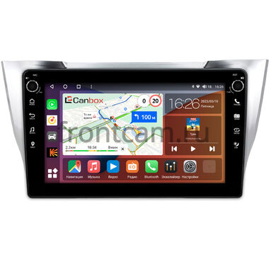 Lexus RX 300, RX 330, RX 350, RX 400h 2003-2009 (серебряная) Canbox H-Line 7807-10-1473 на Android 10 (4G-SIM, 4/64, DSP, QLed) С крутилками