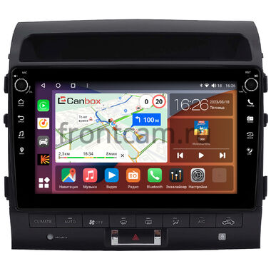 Toyota Land Cruiser 200 2013-2015 (Тип A, canbus LZ) Canbox H-Line 7807-10-2572 на Android 10 (4G-SIM, 4/64, DSP, QLed) С крутилками