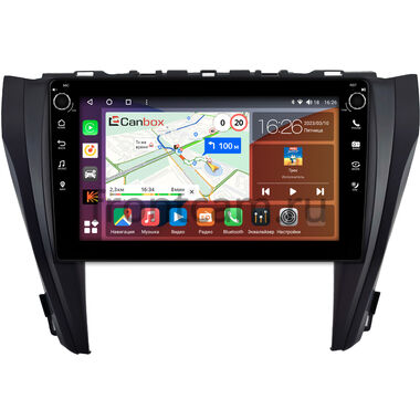 Toyota Camry XV55 2014-2018 (для авто с камерой, JBL) Canbox H-Line 7808-10-1691 на Android 10 (4G-SIM, 6/128, DSP, QLed) С крутилками