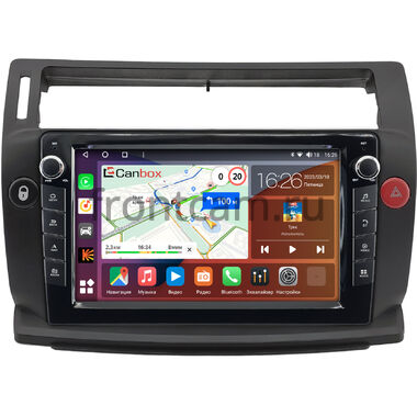 Citroen C4 2004-2011 Canbox H-Line 7822-9-0019 на Android 10 (4G-SIM, 4/32, DSP, IPS) С крутилками