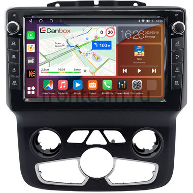 Dodge RAM 4 (DS, DJ) (2013-2023) (с климат-контролем) Canbox H-Line 7822-9-0021 на Android 10 (4G-SIM, 4/32, DSP, IPS) С крутилками