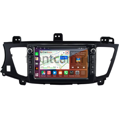 Kia Cadenza, K7 (VG) 2009-2012 (черная) Canbox H-Line 7822-9-0759 на Android 10 (4G-SIM, 4/32, DSP, IPS) С крутилками