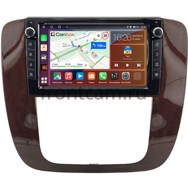 GMC Yukon 3 2006-2014 (под красное дерево) Canbox H-Line 7822-9-0789 на Android 10 (4G-SIM, 4/32, DSP, IPS) С крутилками