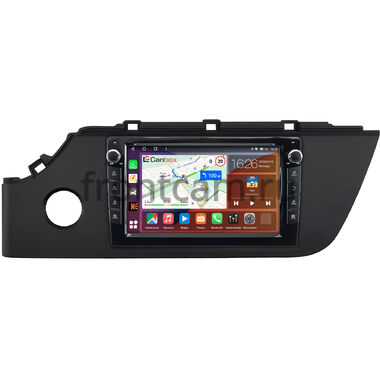 Kia Rio 4, Rio X 2020-2024 (матовая гладкая) Canbox H-Line 7822-9-1050 на Android 10 (4G-SIM, 4/32, DSP, IPS) С крутилками