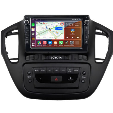 Toyota Highlander (U20), Kluger (XU20) 2000-2007 (черная) Canbox H-Line 7822-9-1561 на Android 10 (4G-SIM, 4/32, DSP, IPS) С крутилками