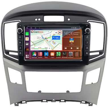 Hyundai H1 2, Grand Starex (2015-2021) (с сохранением часов) Canbox H-Line 7824-9-0144 Android 10 (4G-SIM, 6/128, DSP, IPS) С крутилками