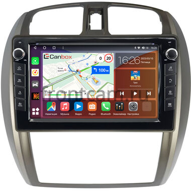 Mazda Familia (Y11) 1999-2008 (для авто с климат-контролем) Canbox H-Line 7824-9-046 на Android 10 (4G-SIM, 6/128, DSP, IPS) С крутилками