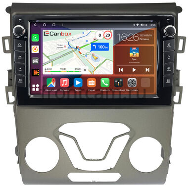 Ford Mondeo 5 2014-2022, Fusion 2 (North America) 2012-2016 Canbox H-Line 7824-9-096 на Android 10 (4G-SIM, 6/128, DSP, IPS) С крутилками