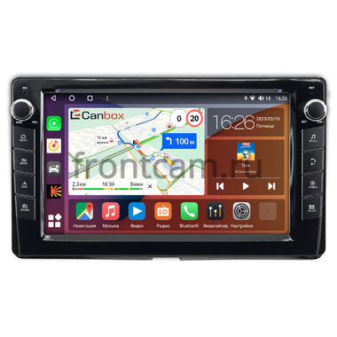 Toyota Sienna 3 2014-2020 Canbox H-Line 7824-9-1428 Android 10 (4G-SIM, 6/128, DSP, IPS) С крутилками
