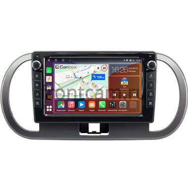 Nissan Moco 2 (2006-2011) (темно-серая) Canbox H-Line 7824-9-1730 на Android 10 (4G-SIM, 6/128, DSP, IPS) С крутилками