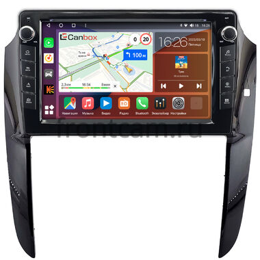 Toyota Ipsum (M20) 2001-2009 (Тип А, черная, глянцевая) Canbox H-Line 7824-9-2157 на Android 10 (4G-SIM, 6/128, DSP, IPS) С крутилками