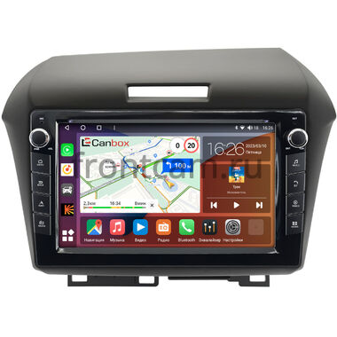 Honda Jade 2015-2020 (правый руль) Canbox H-Line 7824-9-2318 на Android 10 (4G-SIM, 6/128, DSP, IPS) С крутилками