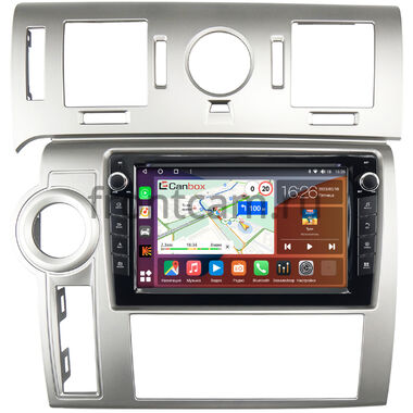 Hummer H2 2007-2009 (серая) Canbox H-Line 7824-9-3694 на Android 10 (4G-SIM, 6/128, DSP, IPS) С крутилками
