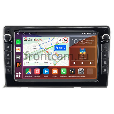 Toyota Isis 2004-2017 Canbox H-Line 7824-9-458 на Android 10 (4G-SIM, 6/128, DSP, IPS) С крутилками