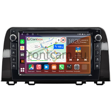 Honda CR-V 5 (2016-2024) Canbox H-Line 7824-9-766 на Android 10 (4G-SIM, 6/128, DSP, IPS) С крутилками